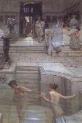 Alma-Tadema, Sir Lawrence, A Favourite Custom (mk23)